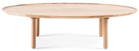 Tavolino in rovere naturale 65x120 cm Mu - Gazzda