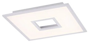 Plafoniera design bianca 45 cm LED dimm RGB - TILE