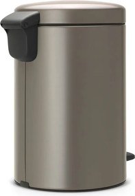 Bidone grigio in acciaio 12 l NewIcon - Brabantia
