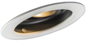 Faretto da incasso smart bianco con acciaio con Wifi GU10 - Rondoo