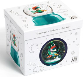 Luce notturna a forma di palla di neve - aereo