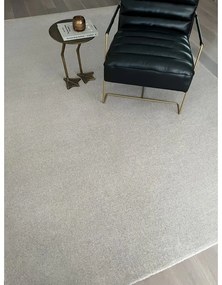 Tappeto in lana crema 133x190 cm Calisia M Smooth - Agnella