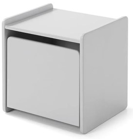 Comodino grigio Kiddy - Vipack