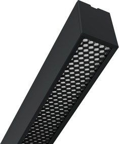 Lampada LED Sospesa 40W 120cm UGR11 DALI2 con driver Philips Bianca o nera