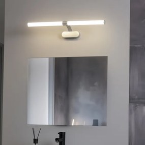 Brilagi - Lampada LED per specchio da bagno TUBEO LED/8W/230V 60 cm IP44 argento