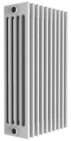 Radiatore acqua calda EQUATION Comby in acciaio 5 colonne, 10 elementi, interasse 60 mm, bianco