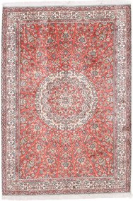 Cashmere Silk Tappeto 190x130 Beige (Indian) Annodato A Mano