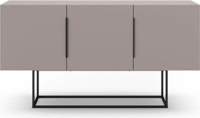 Cassettiera bassa grigio-beige 150x80 cm Titan - Marckeric