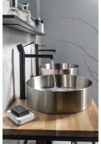 Sapho - Miscelatore per lavabo SOLARIS 32 cm nero opaco