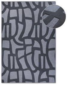 Tappeto blu scuro in fibra riciclata 160x230 cm Therese - Villeroy&amp;Boch