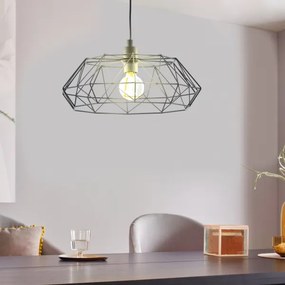 Eglo 49487 - Lampadario CARLTON 2 1xE27/60W/230V