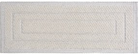Passatoia per scale color crema in cotone set da 16 pz 25x65 cm Tablo Krem - Vitaus