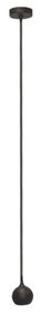 Lampadario a sospensione con filo COLM 1xGU10/30W/230V nero