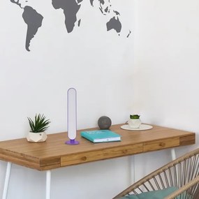 Rabalux 76016 - LED RGB Lampada da tavolo dimmerabile PARKER LED/3W/5V viola