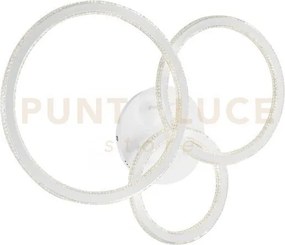 Plafoniera led bryant bianca 86w 11750lm 3000k 78x18x60cm diffusore...