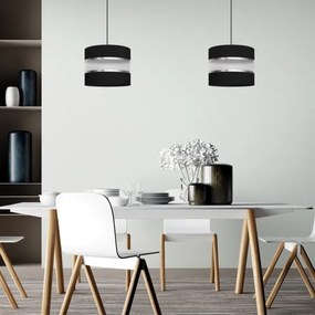 Lampadario su filo HELEN 1xE27/15W/230V nero