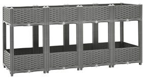 Fioriera Rialzata 160x40x71 Cm İn Polipropilene /
