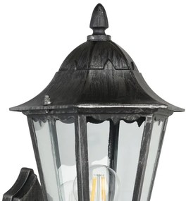 Eglo 93458 - Applique da esterno con sensore NAVEDO 1xE27/60W/230V