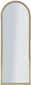 Specchio Da Muro Baku Oro Cm 55X2X150 Elegante Design