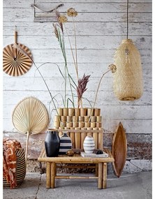 Lampadario a sospensione colore naturale con paralume in bambù ø 25 cm Evert - Bloomingville