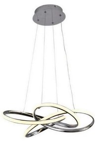 Lampadario a sospensione con filo LED dimmerabile LED/65W/230V 3000-6500K grigio + telecomando