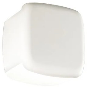 Linea Light -  Miniwhite Cover Q Double AP PL LED  - Applique biemissione da esterni