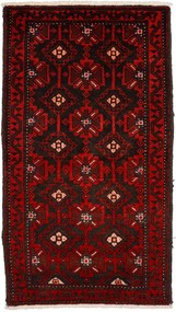 Beluch Tappeto persiano 160x100 Nero (Iran) Annodato A Mano