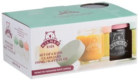 Vasetti per alimenti per bambini 6 pz 190 ml - Kilner