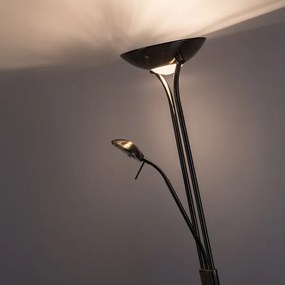 Brilagi - Lampada da terra dimmerabile SCARLETT 1xR7s/230W/230V + 1xG9/40W, finitura bronzata