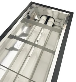 Lampada fluorescente T8 2xG13/18W/230V 120 cm nero