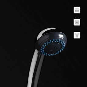 Soffione con tubo flessibile ø 7 cm Hydro - douceur d'intérieur