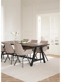 Set di sedie da pranzo beige in imbottito 2 pz Norwell – Rowico