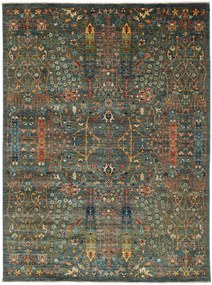 Samarkand Tappeto orientale 180 x 230 Verde (Pakistan) Annodato A Mano