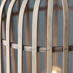 Brilliant - Lampada da terra WOODROW 1xE27/60W/230V bambù