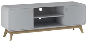 Mobile TV grigio 140x53 cm Caitlin - Støraa