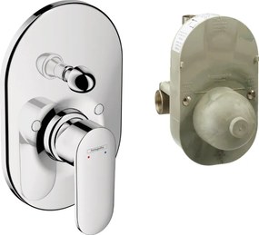 Miscelatore doccia Con Parte Ad Incasso a muro Cromo Hansgrohe Vernis Blend 71473000