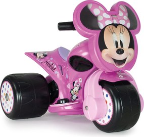 Triciclo Elettrico per Bambini 6V Samurai Disney Minnie Fino a 2–3 km/h Rosa...