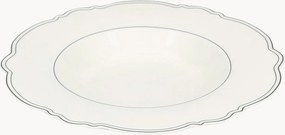 Set di 2 piatti fondi in New Bone China Odette