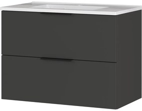 Set da bagno antracite Crandon - Germania