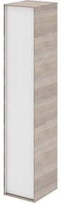 Colonna per mobile bagno Neo SENSEA 1 anta P 35 x L 30 x H 154 cm bianco laccato legno