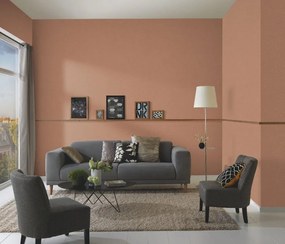 Carta da parati grande LD3 Unito terracotta, 106 cm x 10 m