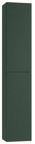 Colonna per mobile bagno Opera 2 ante P 27 x L 30 x H 160 cm laccato opaco verde foresta