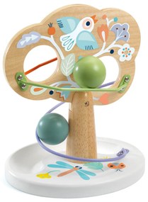 Pista per biglia - Albero con scoiattolo