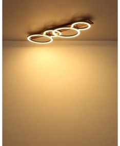 Globo 67353D4 - Plafoniera LED TISHA LED/30W/230V 3000K 30x86 cm