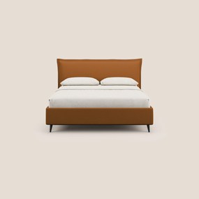 Hans letto contenitore imbottito minimal in tessuto simil cotone impermeabile T19