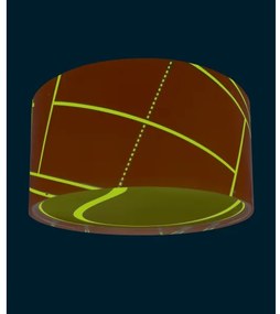 Dalber 41756 - Plafoniera per bambini TENNIS 2xE27/15W/230V