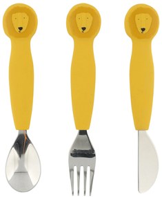Set di posate 3 pezzi Mr. Lion