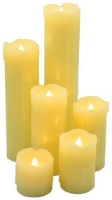 Set di 6 candele a LED - Hilight