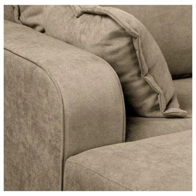 Divano angolare marrone chiaro (angolo sinistro) Beata - Ropez