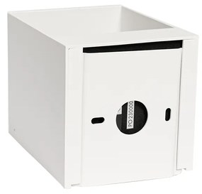 Applique a parete bianca con LED e dimmer touch ricaricabile - Joris